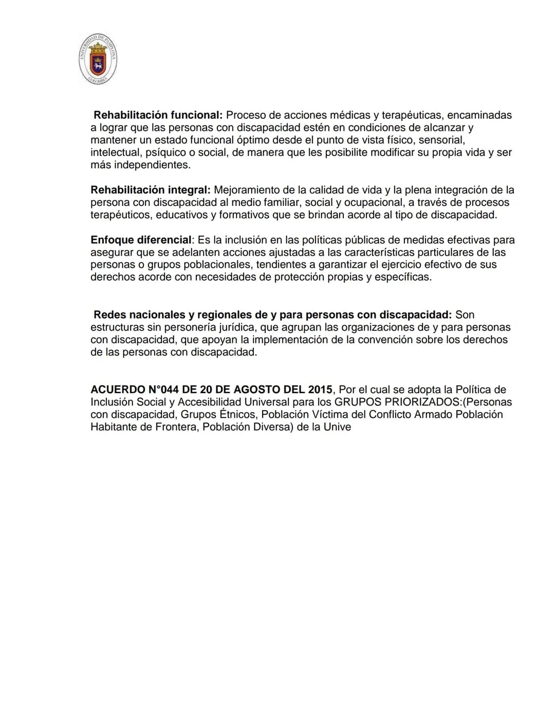 DOCENTE: LEYDI VIVIANA CARREÑO ACEVEDO
CONTENIDOS PRIMER CORTE
CURSO
Educación Inclusiva
CÓDIGO:
164328
JUSTIFICACIÓN
La educación in