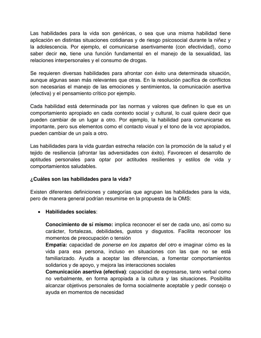 Lo único que debemos tener en cuenta en la educación de nuestros hijos es que en
ellos nunca disminuya el amor por la vida
Natalia Ginzburg