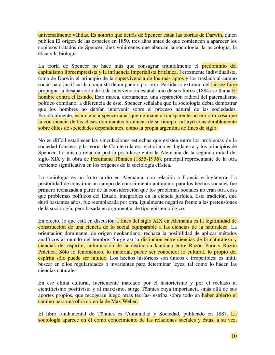 # Juan Carlos Portantiero, "La Sociología Clásica: Durkheim y Weber -
Estudio Preliminar"
## El orígen de la Sociología. Los Padres Fundado