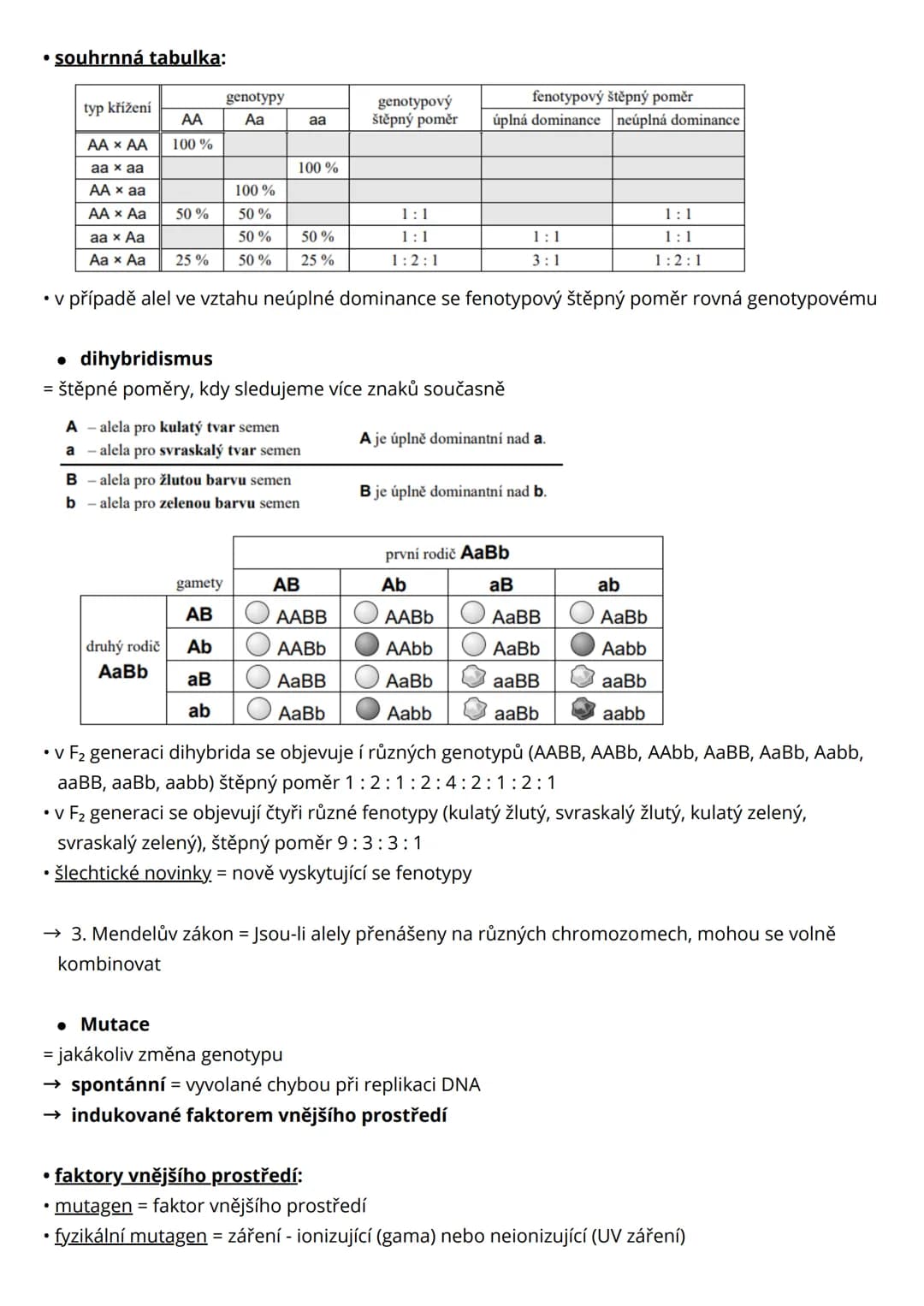 # Genetika
molekulární genetika
= základním nosičem genetické informace je molekula DNA, molekula DNA se může replikovat
(kopírovat), repl