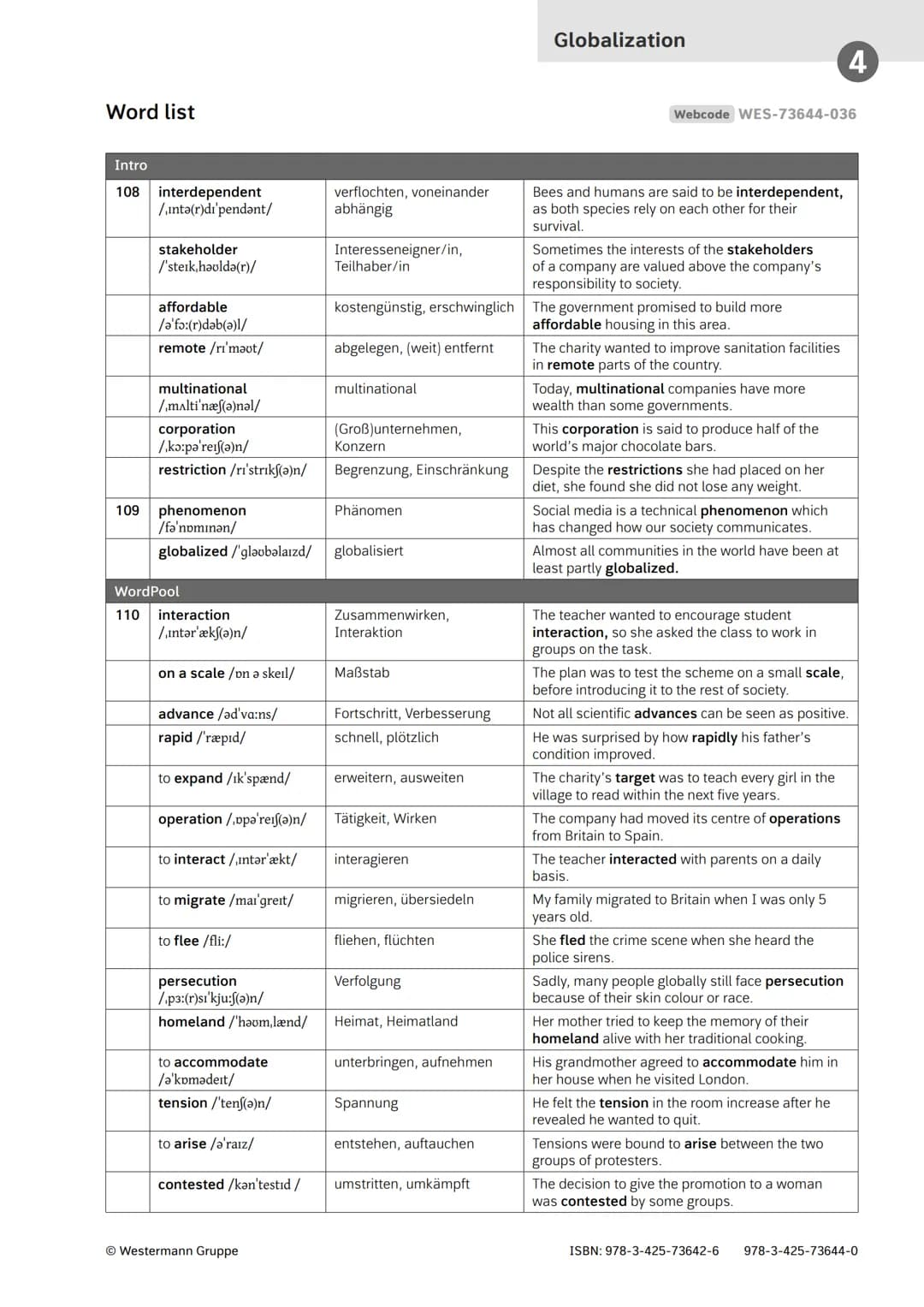 # German-English Vocabulary: Saving the
Planet
Adjectives (Adjektive)
German | English
---|---
nachhaltig | sustainable
umweltfreundlich |