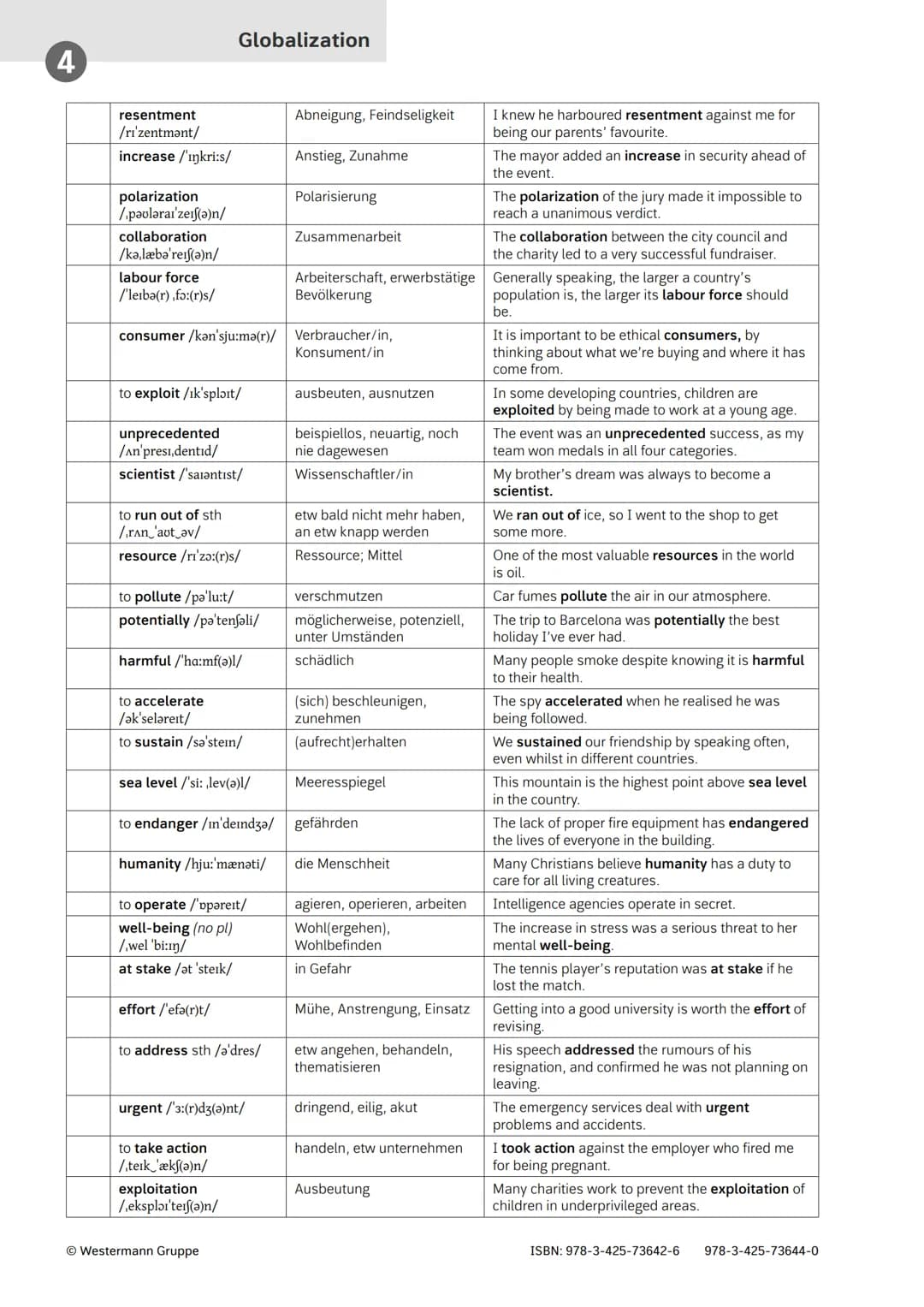 # German-English Vocabulary: Saving the
Planet
Adjectives (Adjektive)
German | English
---|---
nachhaltig | sustainable
umweltfreundlich |