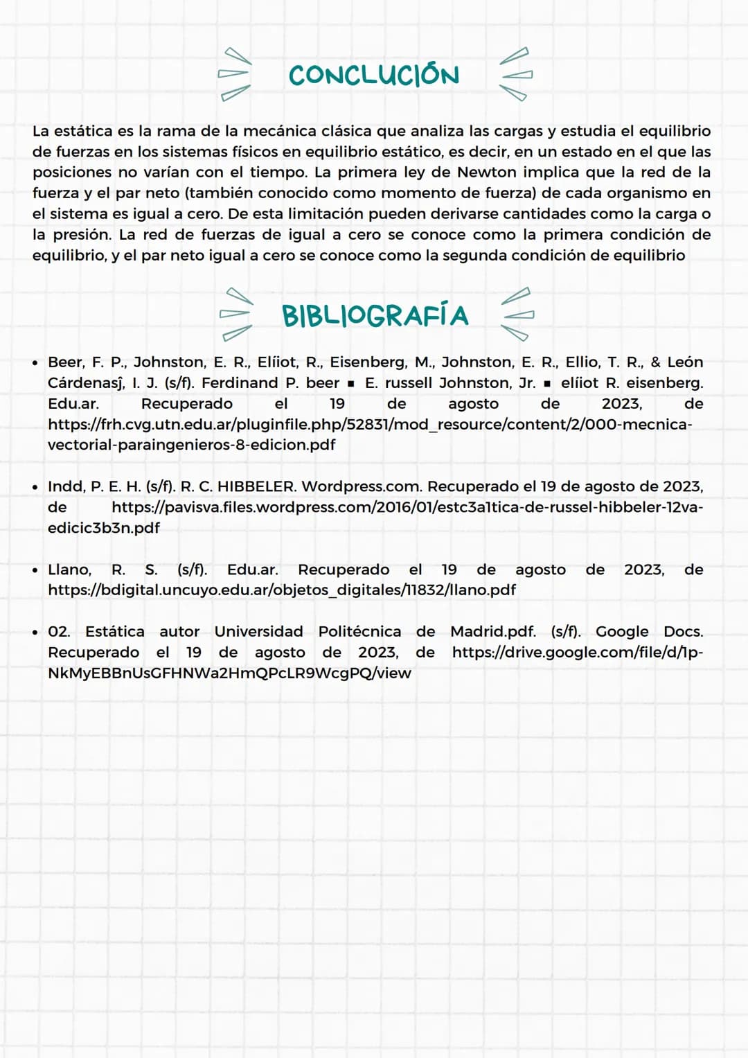 FATIMA MERCADO
HIGUERA
ESTÁTICAY
FUERZASEN EL
PLANO
23 DE AGOSTO DEL 2023
GRIMALDO CASTRO SERGIO
FISICA
TER SEMESTRE ÍNDICE
SANDRA HARO
In