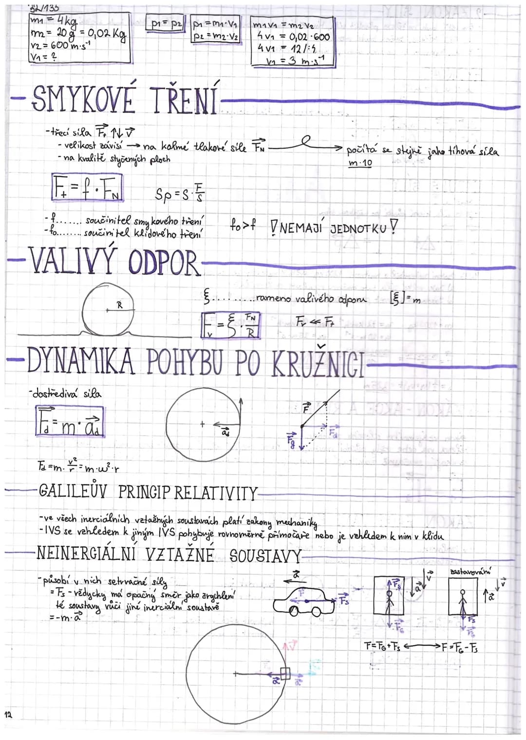 # MECHANIKA
- dělí se na 2 hlavní části
OKINEMATIKA-pohyb pouze popisuje
-pta se jak!
DYNAMIKA - ptá'se prot?
K۰۱۰۰E-M-A-T۰۱-K.A H-MO-T-N
