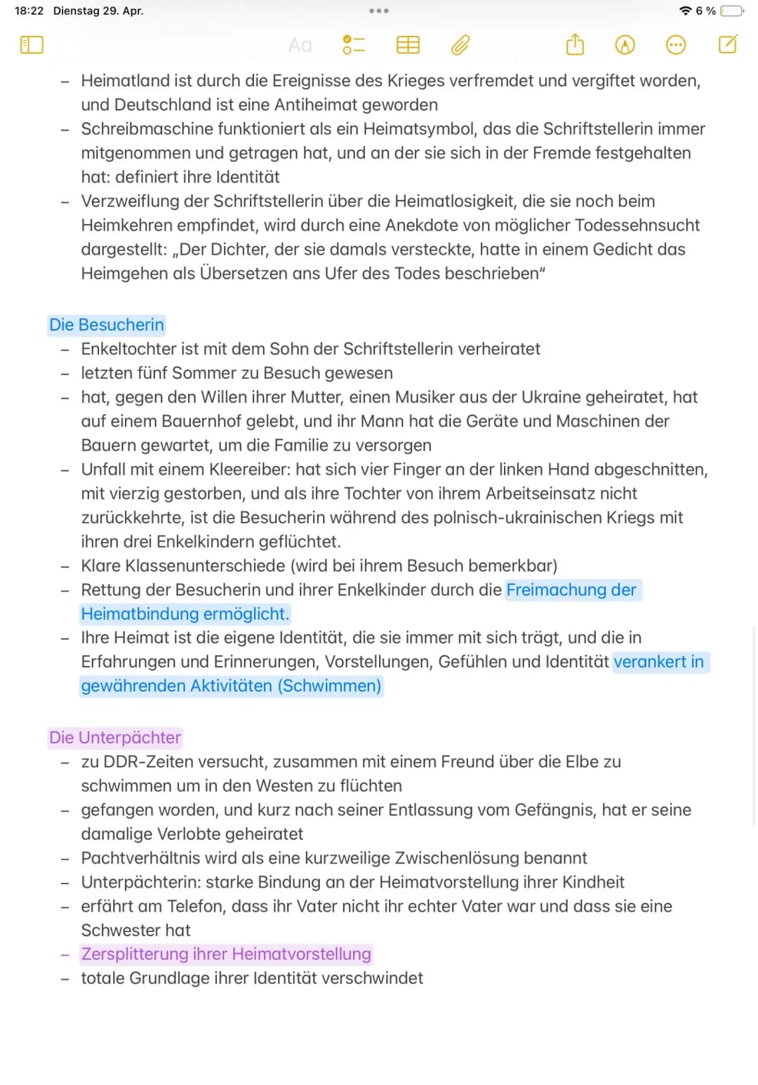 # Heimsuchung
- keine traditionelle epische Erzählung sondern fragmentiert
- Zentrum der Erzählung: Haus und Landschaft am märkischen See
-