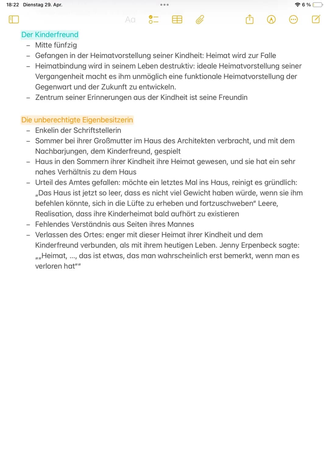 # Heimsuchung
- keine traditionelle epische Erzählung sondern fragmentiert
- Zentrum der Erzählung: Haus und Landschaft am märkischen See
-