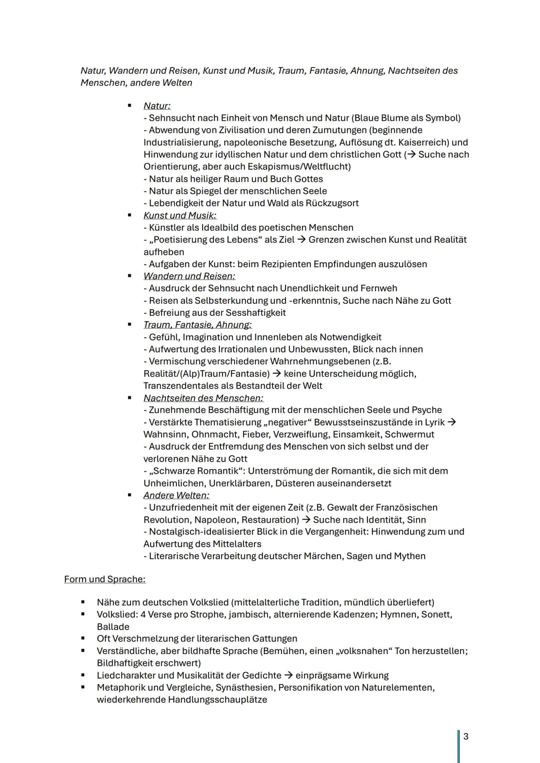 Lernzettel: Deutsch Abitur 2025 LK Hessen
Themen:
Q1.1 Epochenumbruch 18./19. Jahrhundert
Q1.2 Sprache, Medien, Wirklichkeit
Q1.3 Natur als