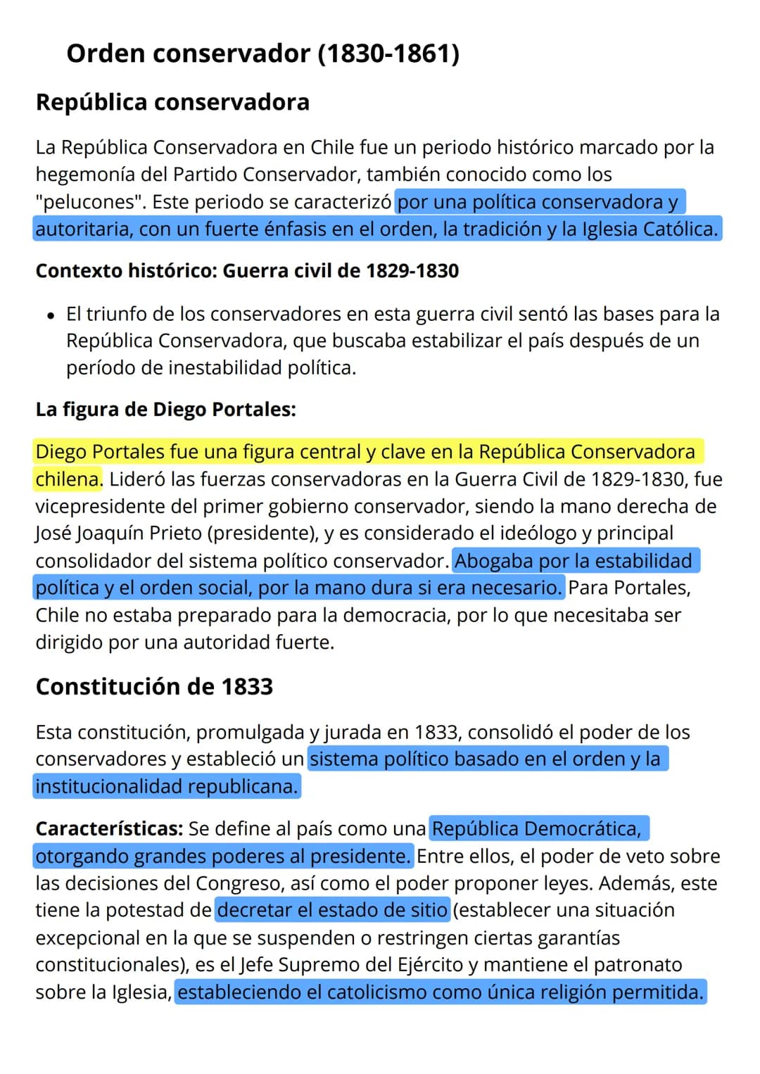 # Construcción del Estado nación
en Chile y en América
Temas:
-Organización de la república de Chile: Perspectivas, proyectos e ideas.
-T