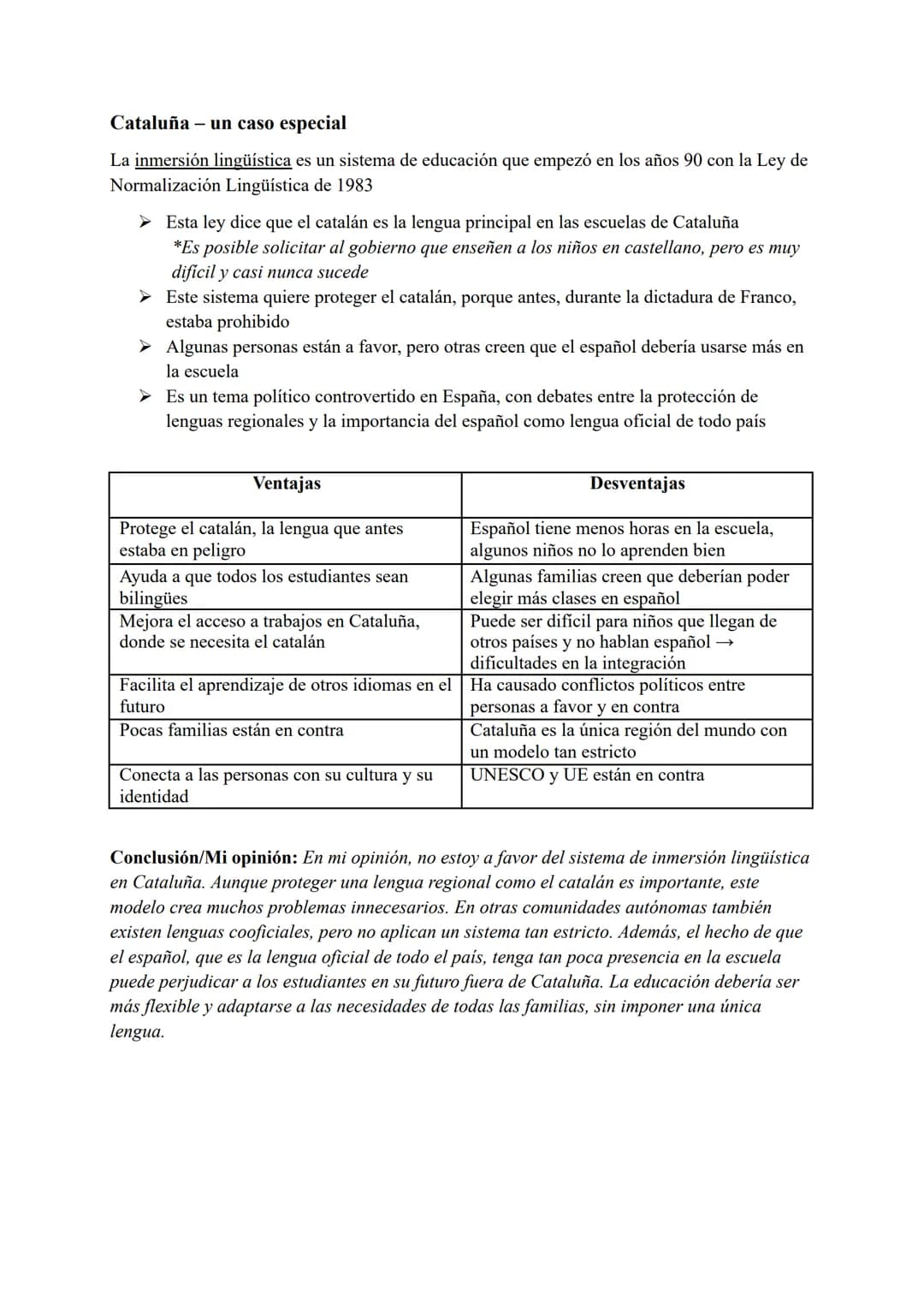 # Preparación para mi examen final de español
Temas:
1) Turismo
2) La pobreza infantil
3) Migración y Convivencia
4) Chile
4.1) Los in