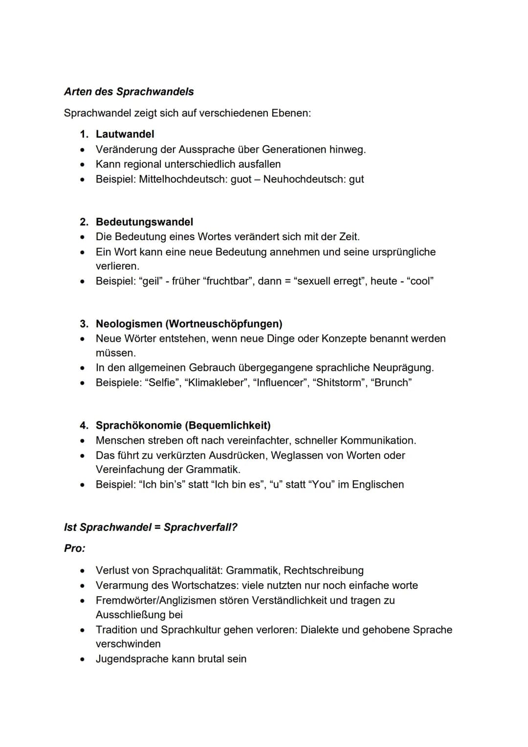 # Deutsch Abitur 2025 Lernzettel Berlin/ Brandenburg
1. Kurshalbjahr - Entwicklung und Entwicklungstendenzen der
deutschen Sprache (Branden