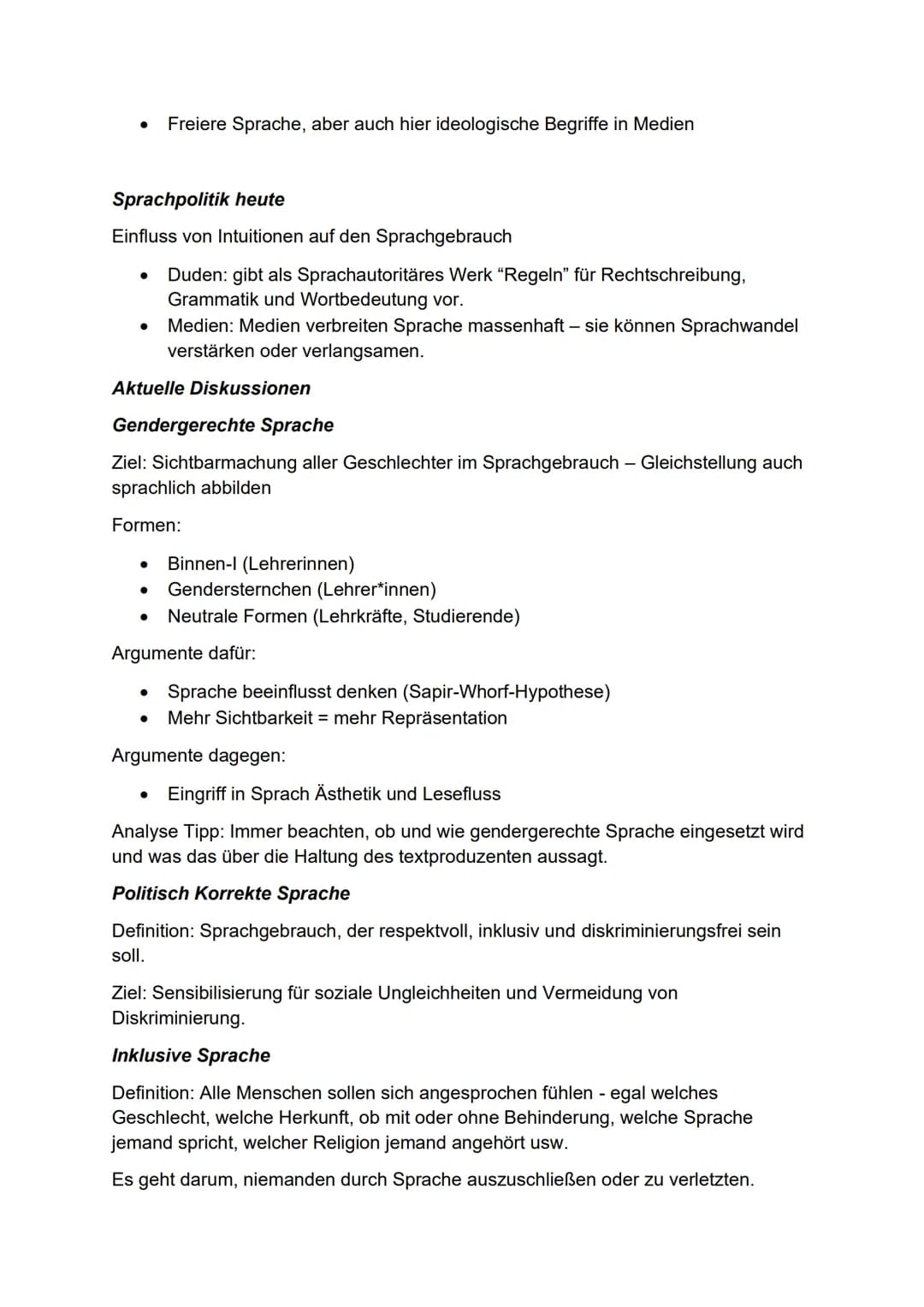 # Deutsch Abitur 2025 Lernzettel Berlin/ Brandenburg
1. Kurshalbjahr - Entwicklung und Entwicklungstendenzen der
deutschen Sprache (Branden