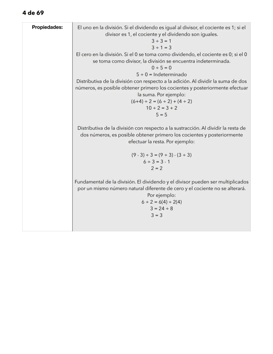 1 de 69
Matemáticas
Significado y uso de los números.
Significado y uso de las operaciones básicas con números enteros.
Las matemáticas util