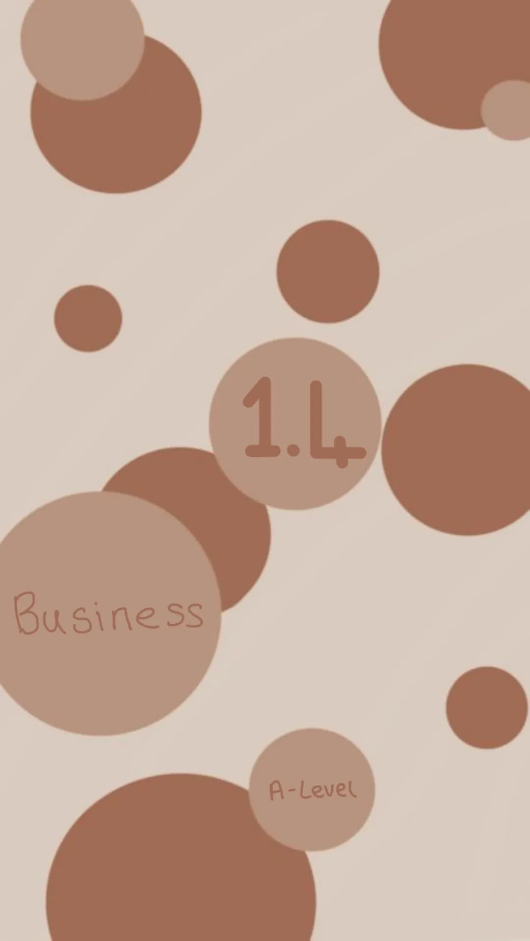 1.1.4
Business
A-Level 1.4.1
Managing People
Stage as an asset; staff as a cost:
•Staff are assets to businesses as they can improve produ