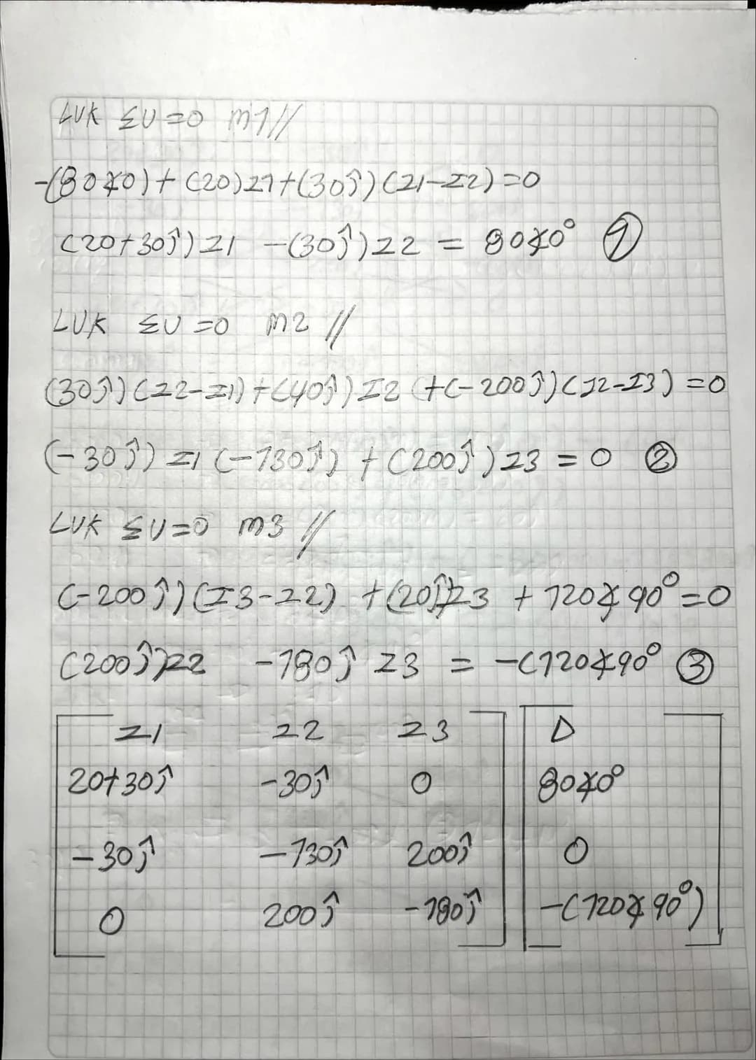 10
80
COS (100
土
20л 400m H
200m H
M
m
m
300MH +
10~
VO
Souf
720 cos(100t+90°) v
temporal
→ Sasorial.
R= 202
B=202
400mH
2=2200(400m) = 40;