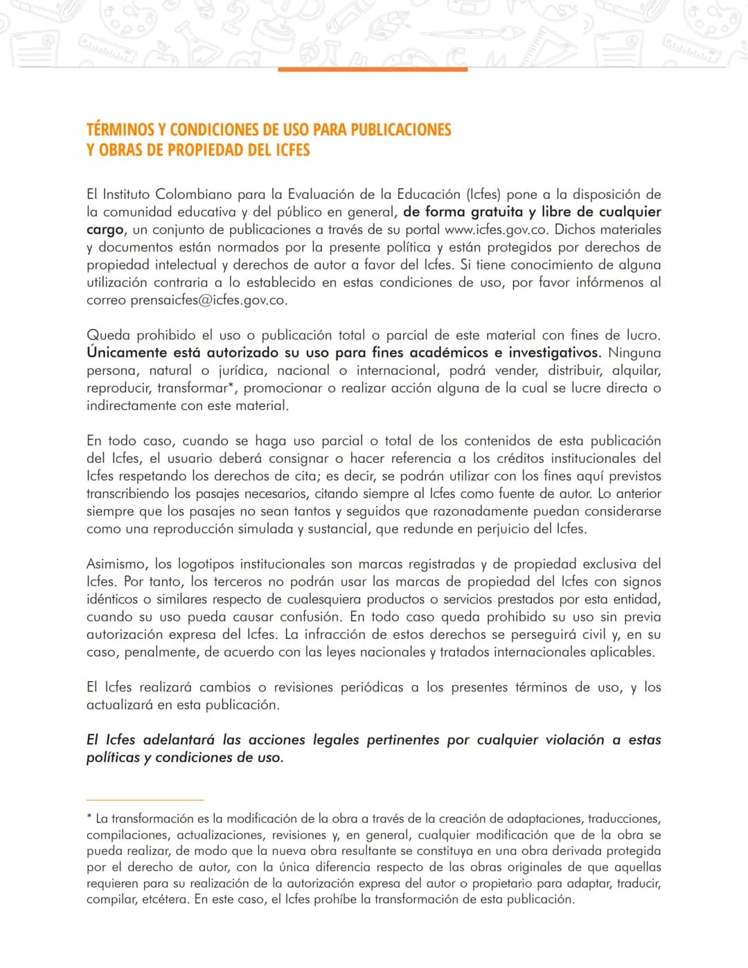 Pruebas Saber 11°
En
g
l
i
s
h
Prueba Inglés
Cuadernillo de preguntas
Saber 11.°
Icfes --- OCR Start ---
نسيسكا
نسيسكا
Presidente de la
