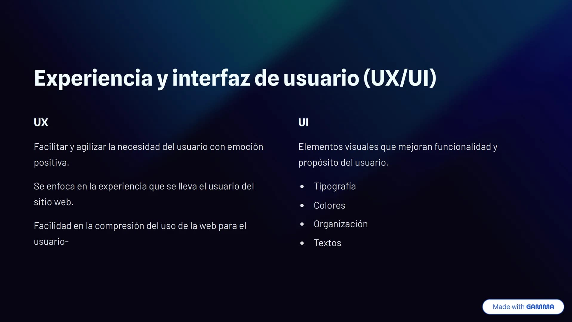 ¿Qué es el SEO? Importancia
en el desarrollo web
SEO significa optimización para motores de búsqueda. Es clave para
la visibilidad online.
G