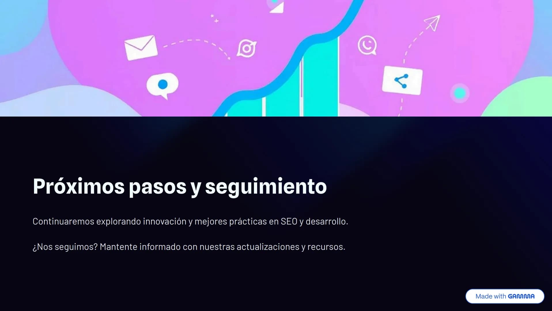 ¿Qué es el SEO? Importancia
en el desarrollo web
SEO significa optimización para motores de búsqueda. Es clave para
la visibilidad online.
G