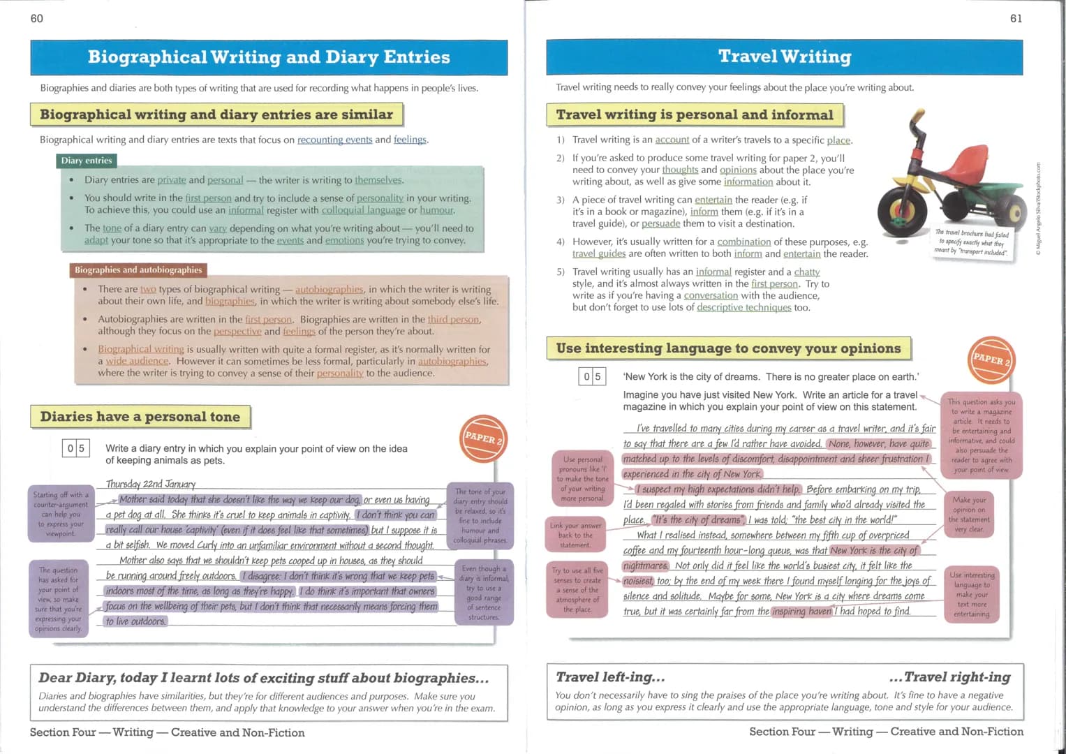 ## Writing Newspaper Articles
Read all about it... paper 2, question 5 might ask students to write a newspaper article... read all about it.