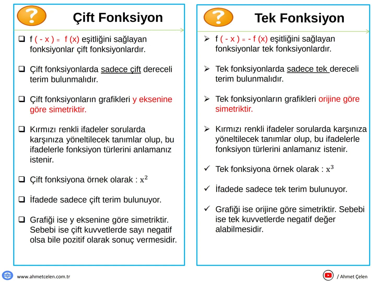 ?
Derece Kavramı
Derece kavramını anlayabilmek için cebirsel
ve 2.ci dereceden bir denklem üzerinden
inceleyelim.
f(x) = ax² + bx + c. xº
D