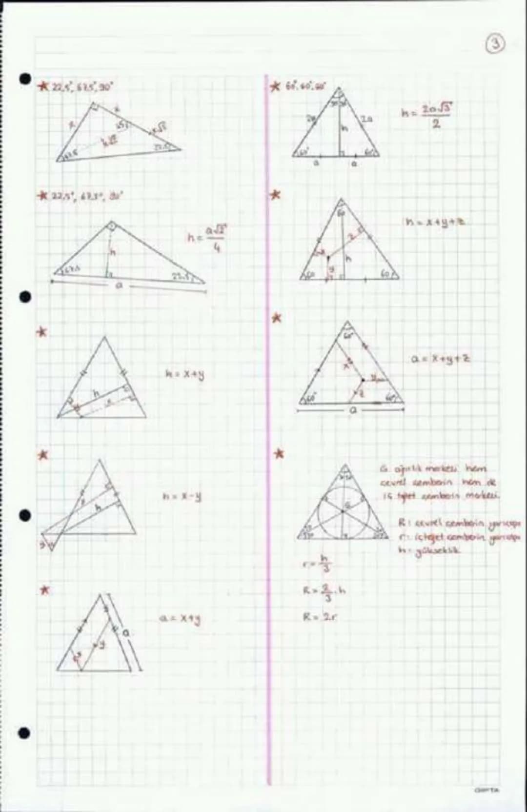 GEOMETRI - Arif YEDER
GEOMETRI:
-Dar Açı: x<90°
-Geniş Açı: x>90°
-Dâynu (Bütün) Açı: x=180°
-Tam Açı: x=360°
-Tümler Açı: 90° ye tamamlayan