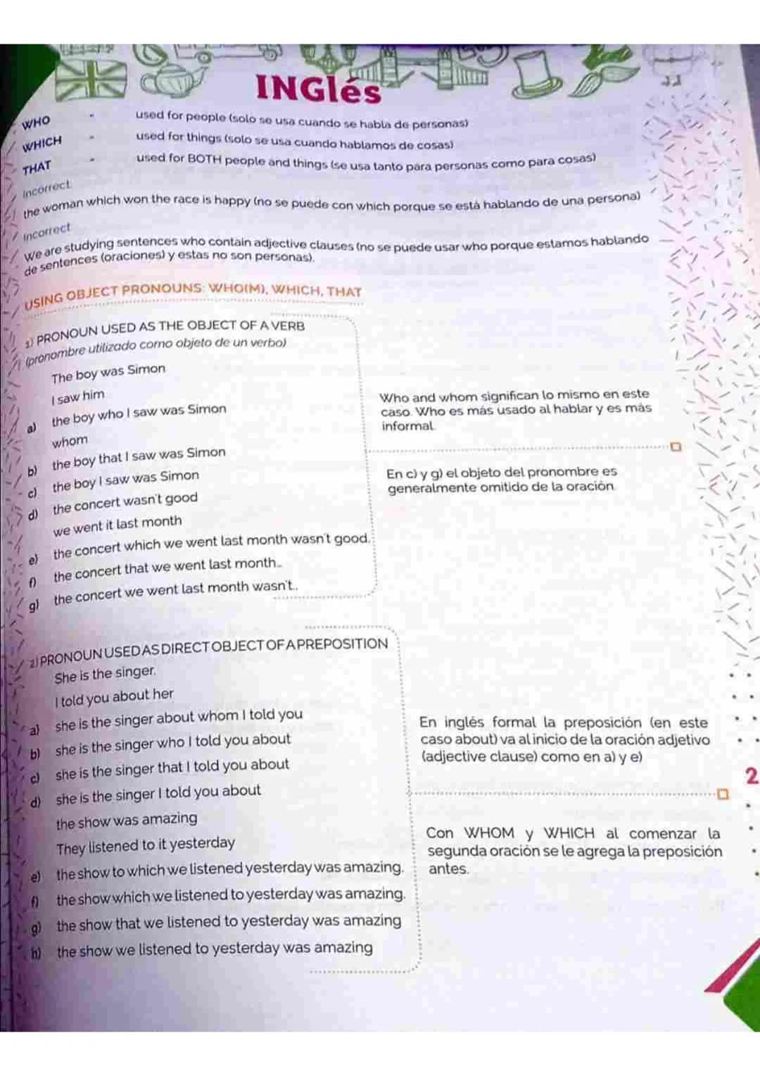 LE
INGlés
Los siguientes son los sustantivos que rio se pueden contar en ingles. Hay muchos mas sustantivos o cosa
que tampoco se pueden con