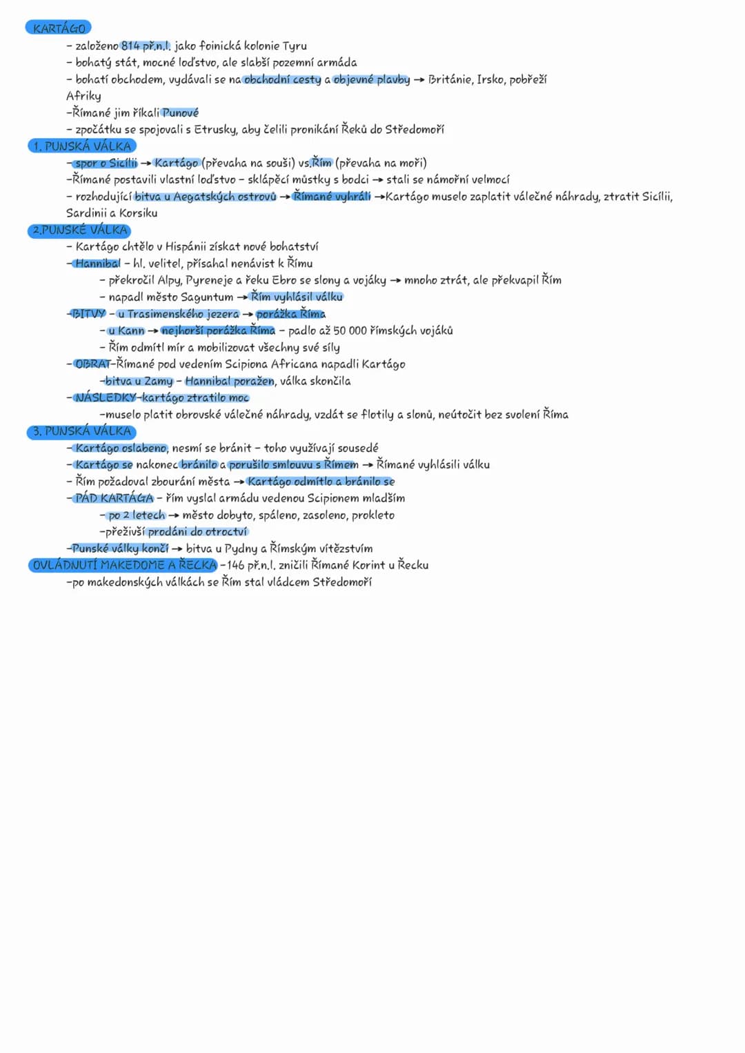 ETRUSKOVÉ - 10.-9.st. př.n.l.
- první vyspělá civilizace, věřili v posmrtný život - hrobky tvořili NEKROPOLE-města mrtvých
- přejali písmo o