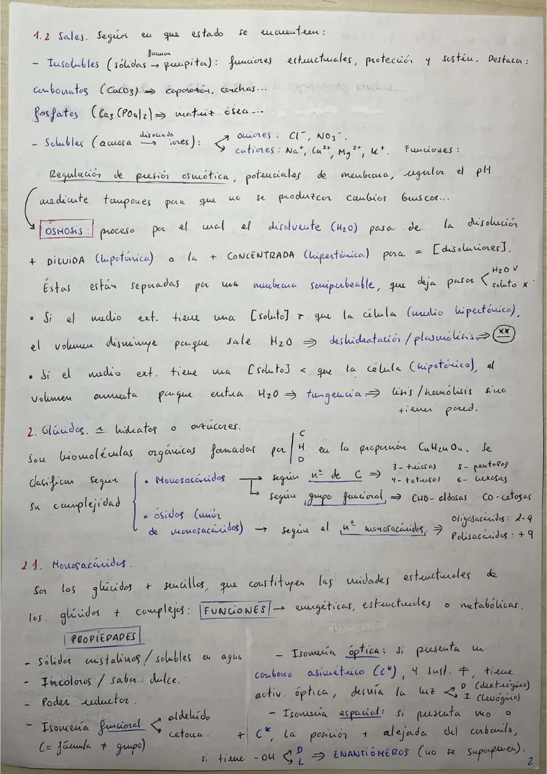 ## RESÚMENES PAU BIOLOGÍA.
## BLOQUE 1: Bioquímica.
1. **Bioelementos:** son elementos químicos que forman parte de la materia viva.
La un