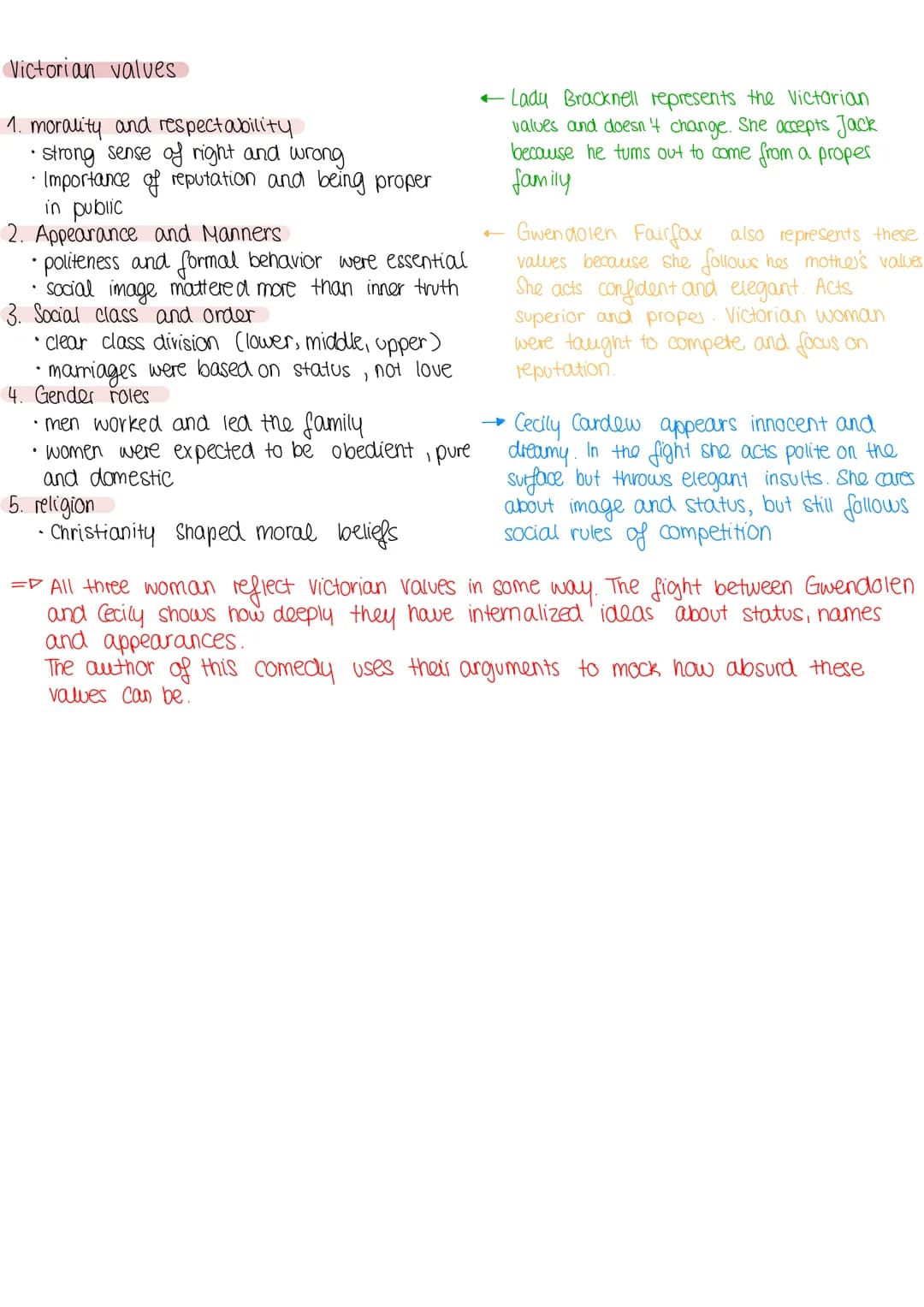 Summary The Importance of Being Earnest by Oscar Wilde
Oscar Wilde's last and sucessful play, which premiered in 1895, deals with
themes suc