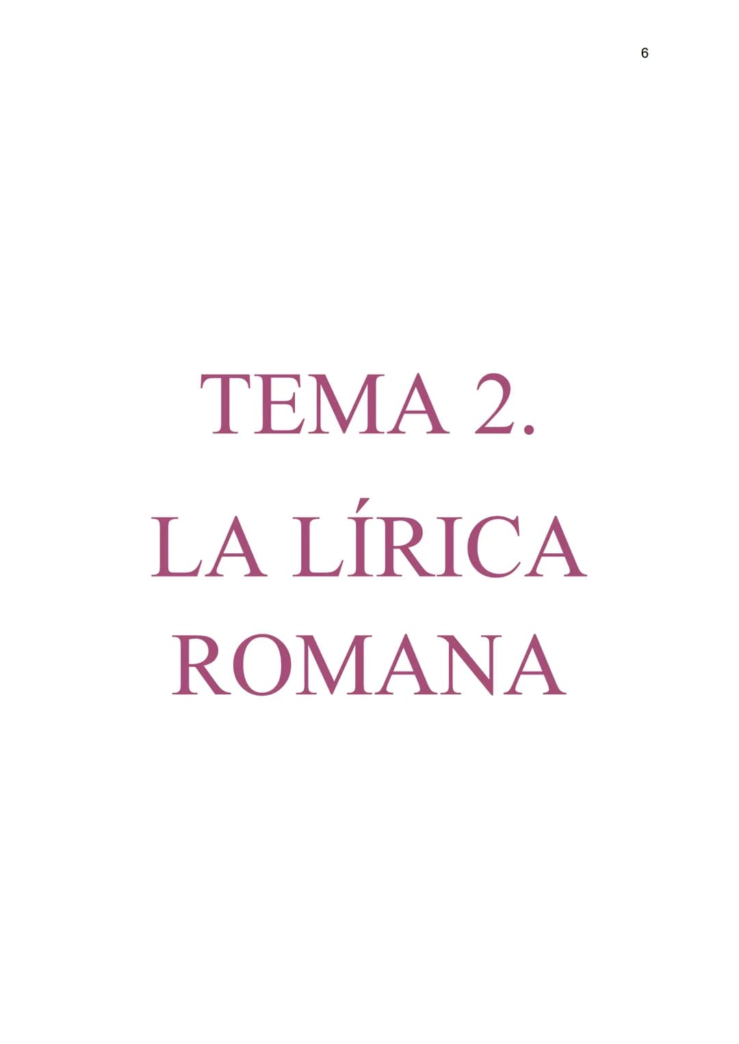 RESUMEN
LITERATURA
LATIN
2º BACH TEMA 1.
LA ÉPICA
ROMANA La épica es un género literario de carácter narrativo y poético que relata hazañas