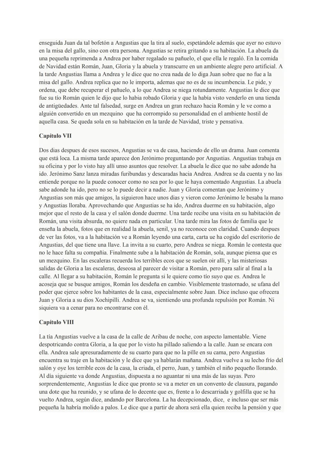 Resumen Novela Nada, Carmen Laforet: resumen por capítulos
Nada es una novela de la escritora Carmen Laforet (1921-2004) publicada en 1945 y