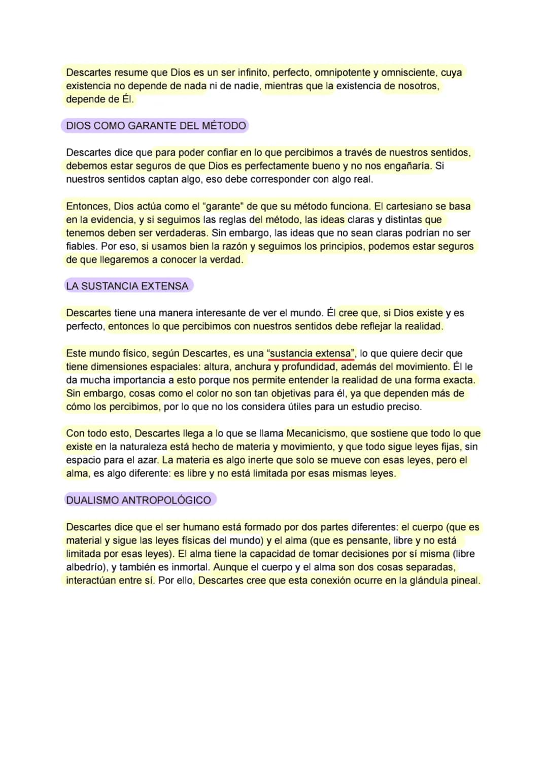 DESCARTES
EXPOSICIÓN DEL MÉTODO
EL IDEAL DE CIENCIA UNIVERSAL ("MATHESIS UNIVERSALIS")
Antes del siglo XVI, la filosofía era la utilizada so