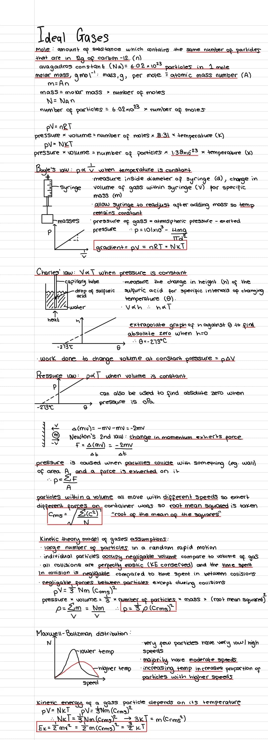 Thermal
thermal equalibrium: energy transfered from hot to cold
no transfer of energy between objects of same temp
Kelvin sale: T(k) = 0 (°C