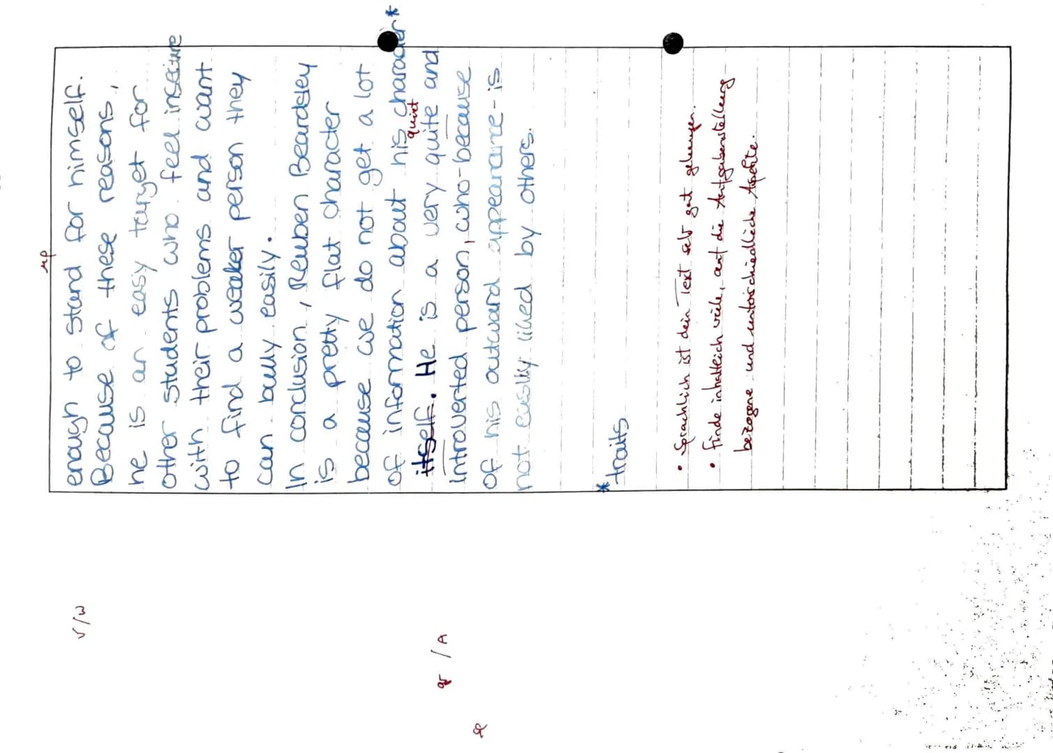 !
Fach
Nam
Datu
1
English Exam 1.
The excerpt of the short story
"Stiff is Ugly and has got Fleas",
written by Pete Johnson, is henne est e