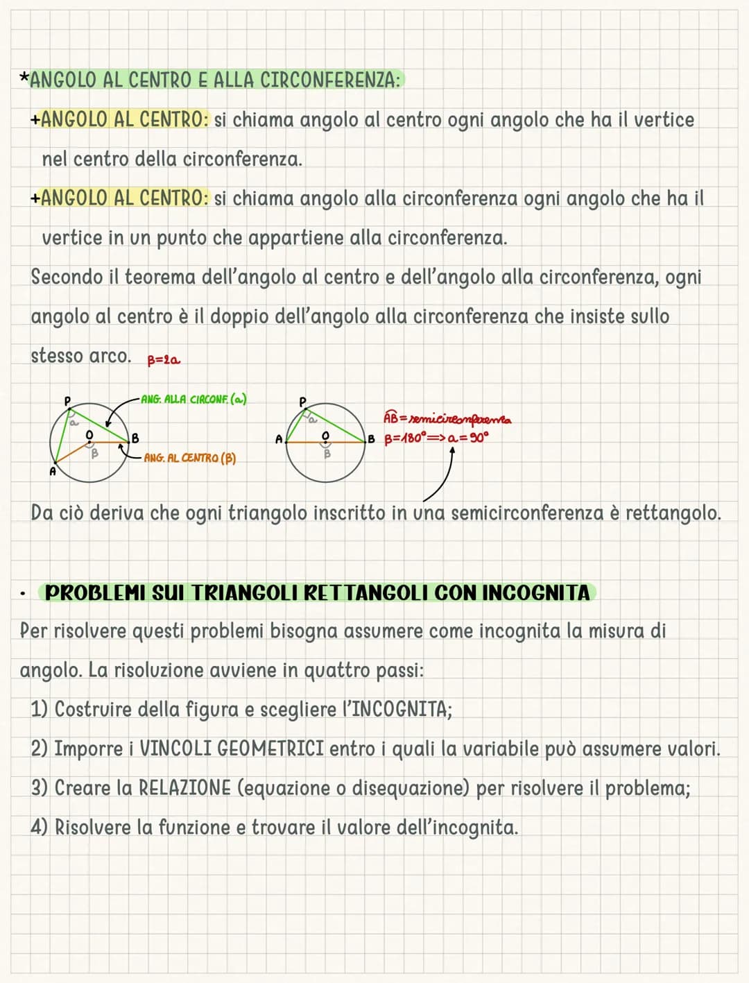 Trigonometria
La TRIGONOMETRIA è la branca della matematica che studia le relazioni fra le
misure dei lati e le funzioni goniometriche degli