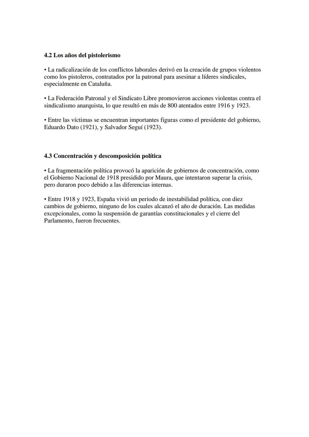 TEMA 8. LAS RESISTENCIAS A LA DEMOCRATIZACIÓN
POLÍTICA Y SOCIAL (1902-1931)
1. El reformismo conservador y la Semana Trágica
1.1 El relevo g