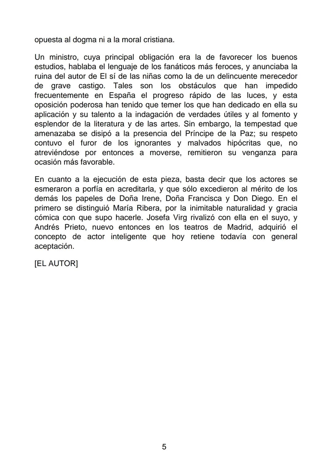 # Leandro Fernández de Moratín
# El Sí de las Niñas
textos.info
biblioteca digital abierta
1 # El Sí de las Niñas
Leandro Fernández de M