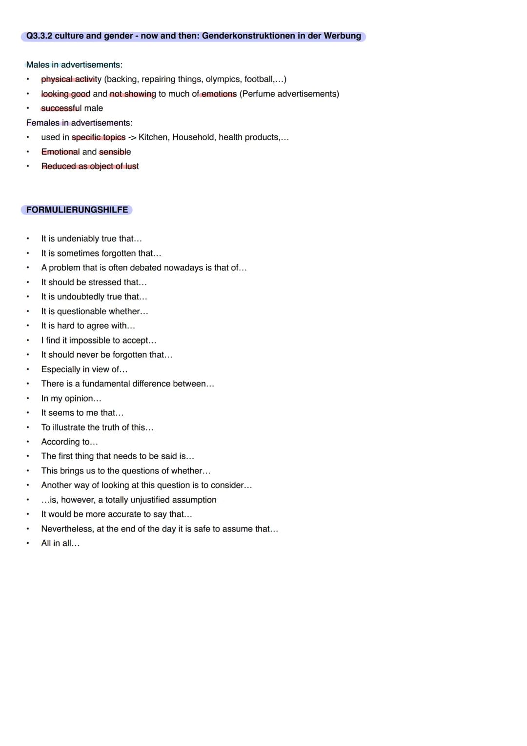 Englisch Überblick
Q1.1.1 Development and principles of American democracy and the Constitution
1. Principles of American Democracy:
-Popula