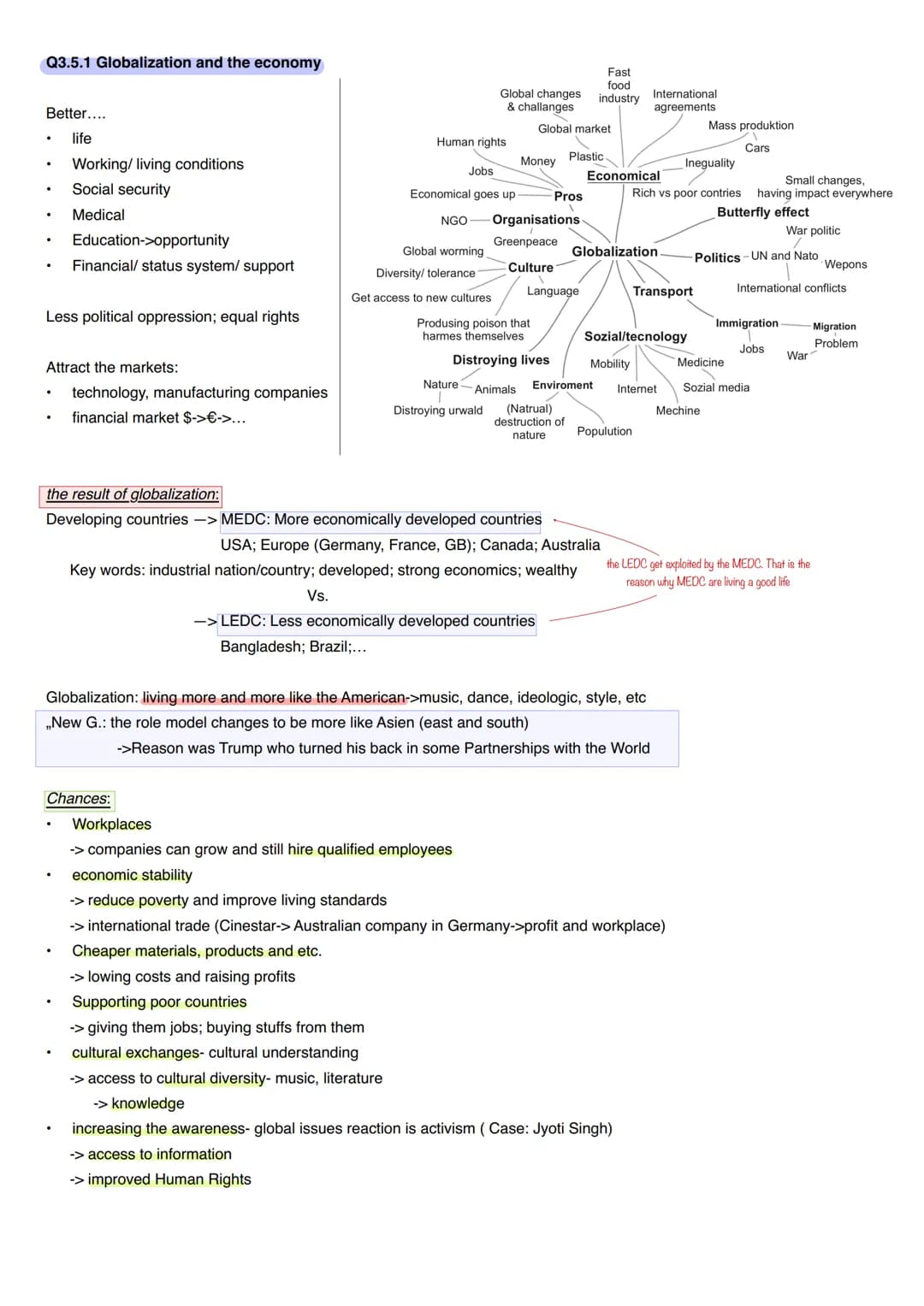 Englisch Überblick
Q1.1.1 Development and principles of American democracy and the Constitution
1. Principles of American Democracy:
-Popula