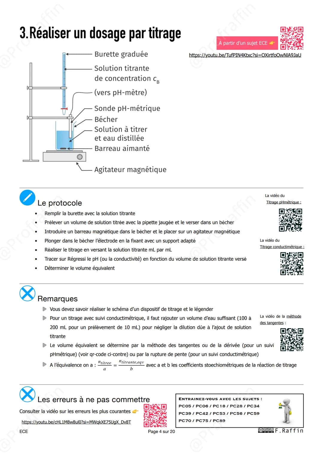 --- OCR Start ---
@P
@P
@PROFRAFFIN
L'épreuve d'Ecation
en spécialité Physique Chimie
2024-2025
Déroulement de
l'épreuve
Le candidat tire au