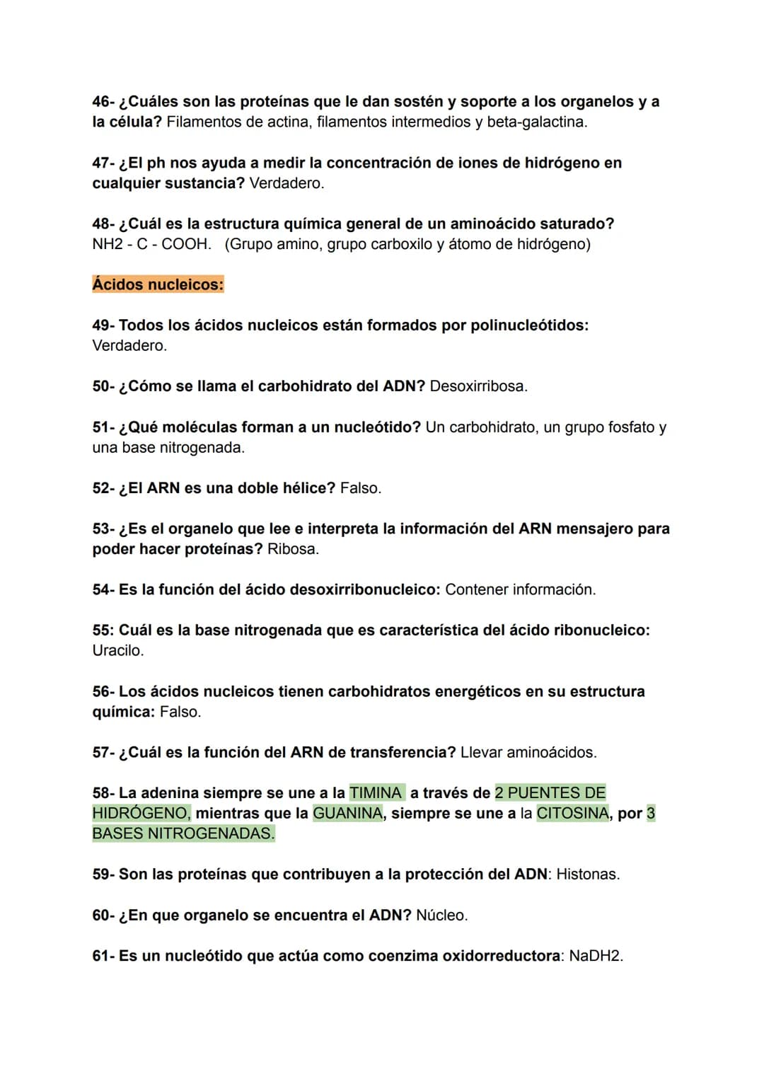 GUÍA PARA ORDINARIO DE
FUNDAMENTOS DE BIOQUÍMICA
ÁTOMOS:
1- Un enlace covalente es aquel en donde....
Se comparten pares de electrones, se t