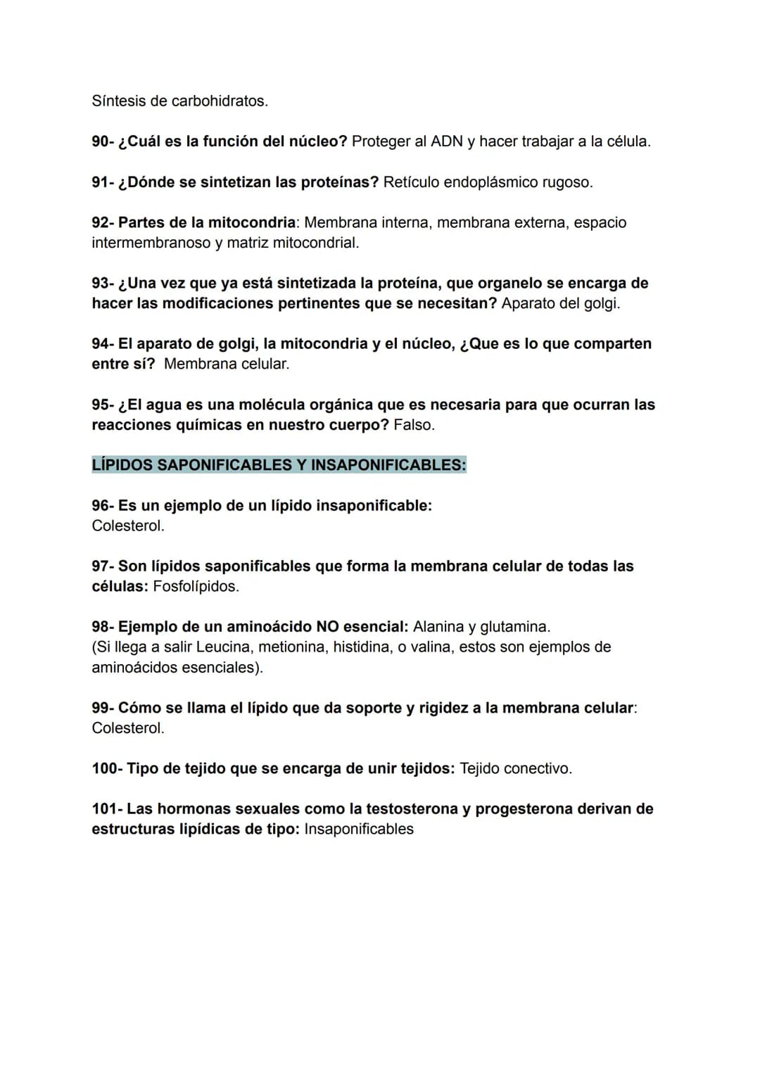GUÍA PARA ORDINARIO DE
FUNDAMENTOS DE BIOQUÍMICA
ÁTOMOS:
1- Un enlace covalente es aquel en donde....
Se comparten pares de electrones, se t