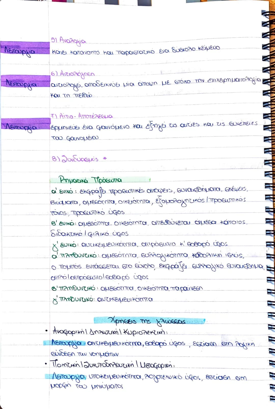 Τρόποι Ανάπτυξης Παραγράφου
1)Ορισμός
Είναι ο καθορισμός και η έκθεση κύριων γνωρισμάτων μιας έννοιας.
Η Οριστέα εύνοια εντάσσεται σε μία ε