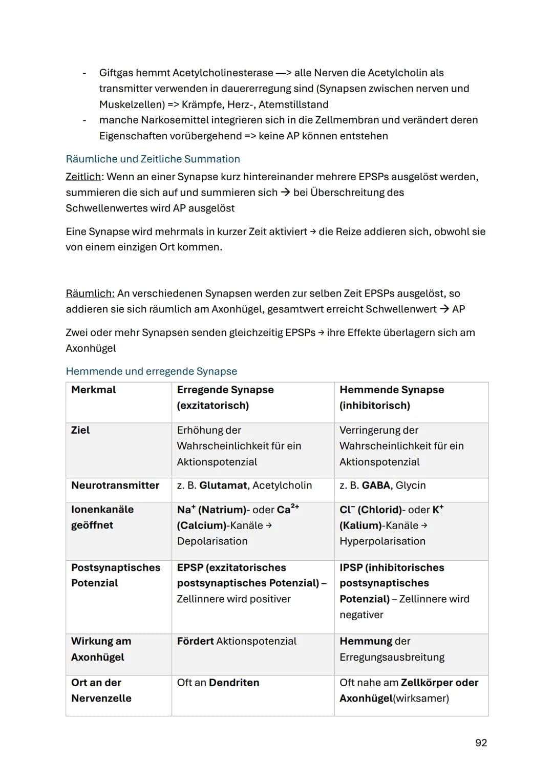 # Neurobiologie
Struktur und Funktion von Nervenzellen
ZNS (Zentrales Nervensystem)
Gehirn & Rückenmark
Funktionen:
- Steuerung von Ged