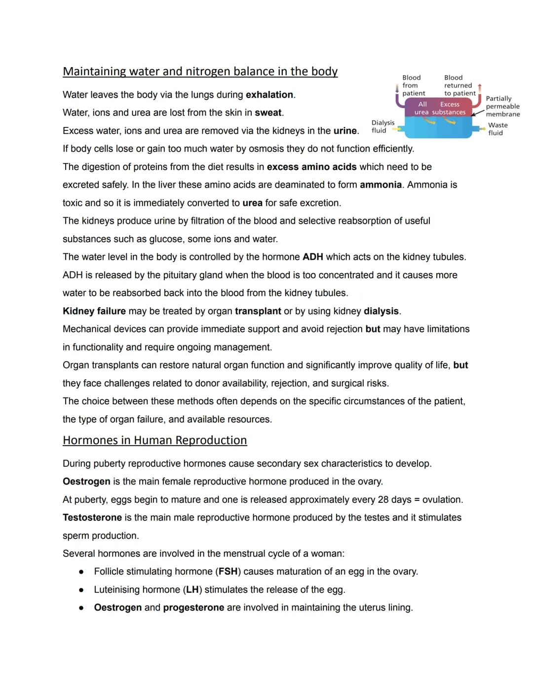 # Homeostasis and response
## Homeostasis
Homeostasis is the regulation of the internal conditions of a cell or organism to maintain optimu