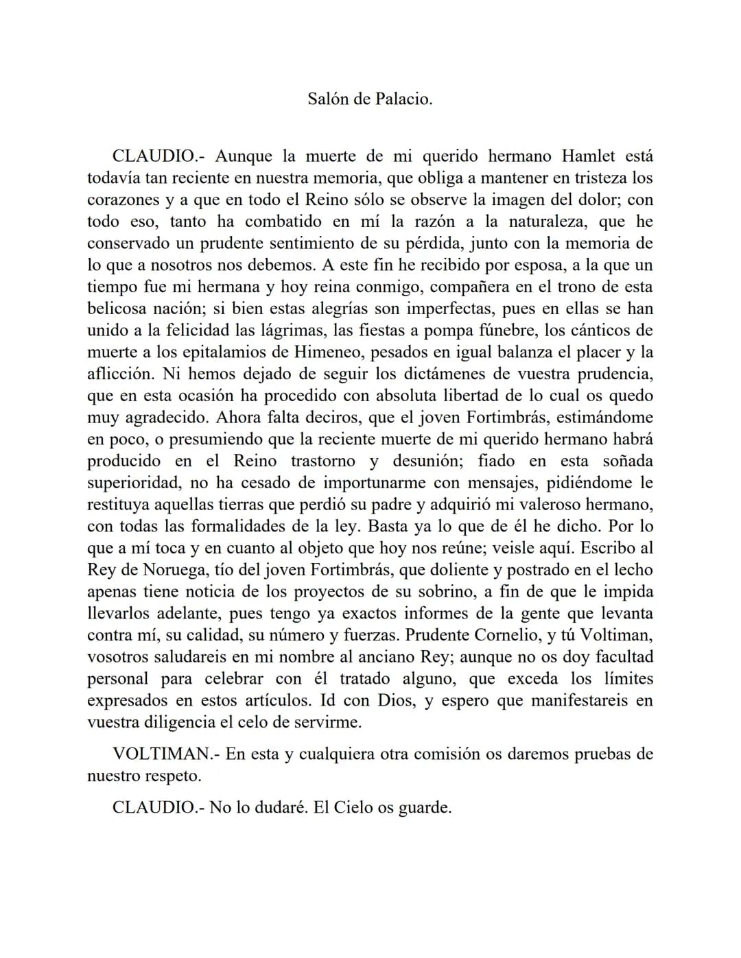 # William Shakespeare
# Hamlet
ELEJANDRIA
libros de dominio público Libro descargado en www.elejandria.com, tu sitio web de obras de
do