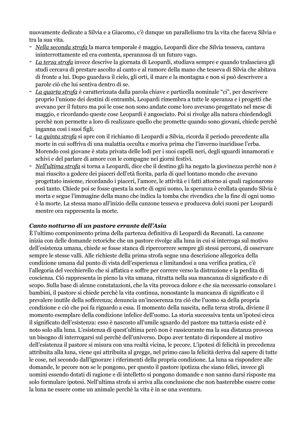 Giacomo Leopardi
Giacomo Leopardi nasce a Recanati il 29 giugno 1798, è il primo figlio del conte Monaldo e la
madre si chiama Adelaide Anti