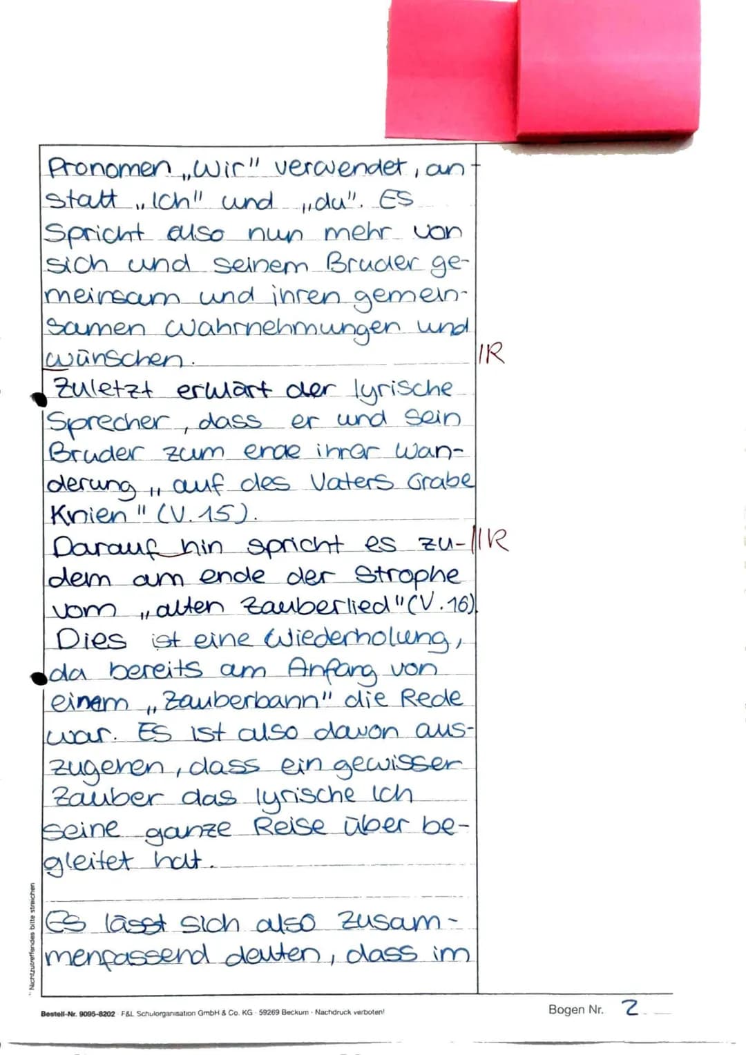 Das Gedicht "Heimweh" von Joseph von Eichendorff , erschienen 1831- 1836 , thematisiert die Sehnsucht und Heimweh des lyrischen Ichs.
Das G