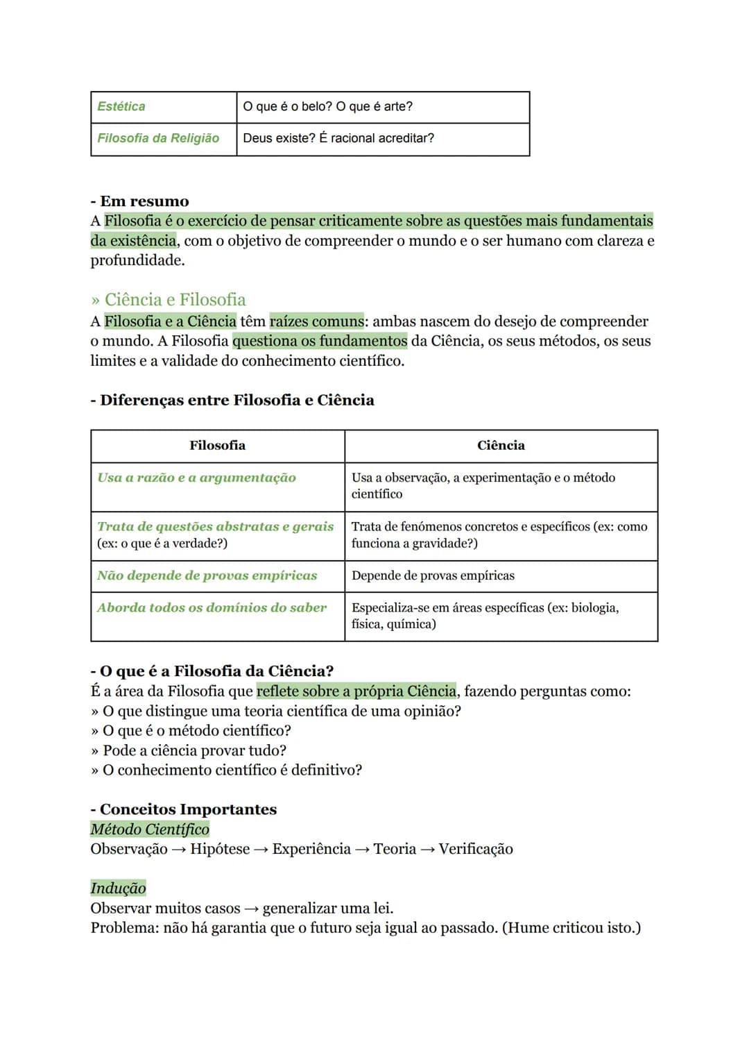Filosofia - Resumos e perguntas de exame.
>> O que é a Filosofia
A Filosofia é uma atividade racional, crítica e reflexiva que procura compr