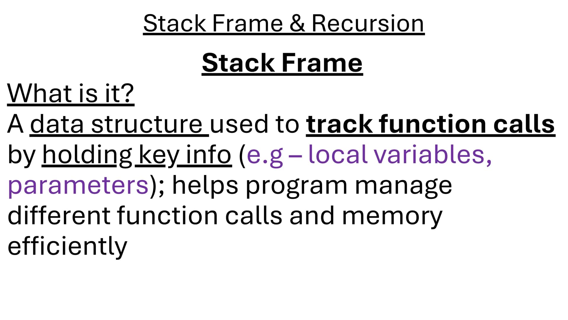 # Paper 1 Com Science
John Joyce 1. <u>Programming Check List</u> Identifiers
What are they?
Meaningful names given to variables (e.g - Age