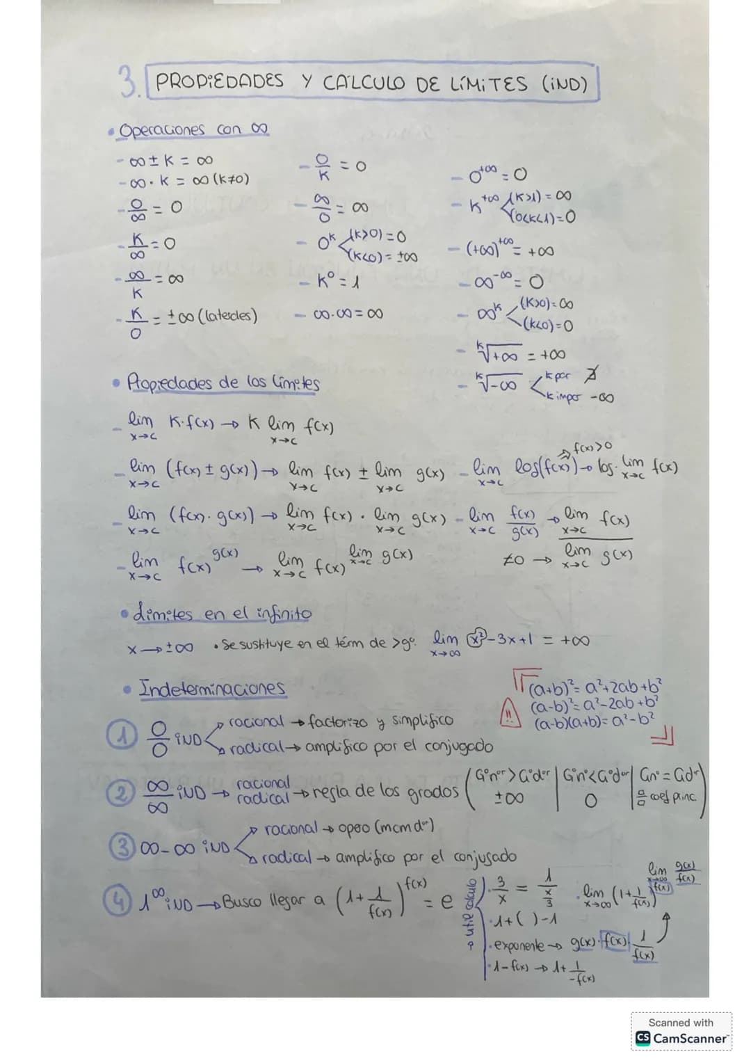 matematicas
2 Bach
rema 1 LIMITES Y CONTINUIDAD
A. LIMITES DE UNA FUNCIÓN EN UN PUNTO
•lim f(x) = L }
XC
} los valores de x próximos a c va